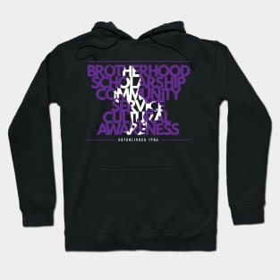 1986 Coast To Coast Lambda Beta Royal Purple Sigma Lambda Hoodie